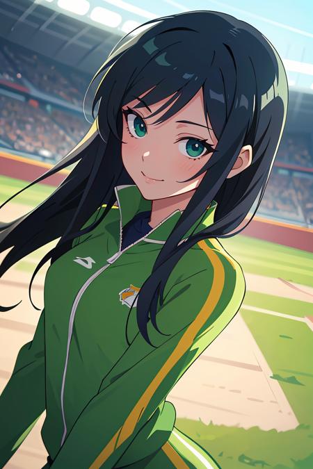 00112-3356340057-flat vector art,vector illustration, 1girl,20s,light_smile,glossy eyes,closed_mouth,long black hair,dark blue eyes,track suit,in.png